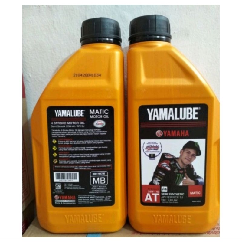 Oli Yamalube Matic Oli Yamahalube Matic 0,8ml 800ml Oli Mesin Motor Matic