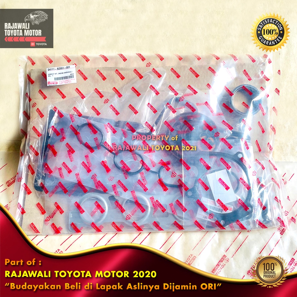 Paking Set Avanza, All New Xenia, Rush & Terios 2006-2015 Mesin 1300cc & 1500cc Engine Overhaul Pack