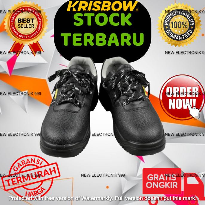 Krisbow Sepatu Pengaman Arrow 4IN Hitam SAFETY SHOES ARROW 4IN