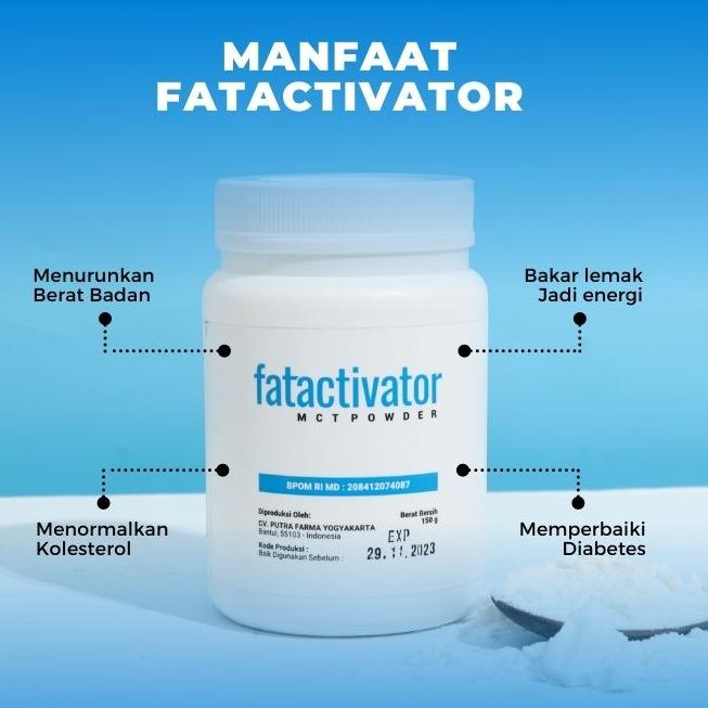 

Miliki Fatactivator MCT - Fat Activator 150 gram 30 Serving 9HZ