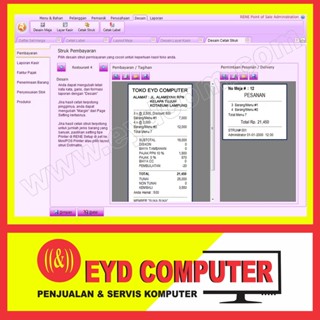 Jual PROGRAM KASIR TOKO RENE2 POS ALL PC FULL VERSION BANYAK PC SEMUA