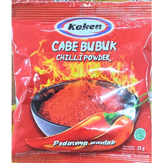 

Koken Cabai Bubuk 25gr