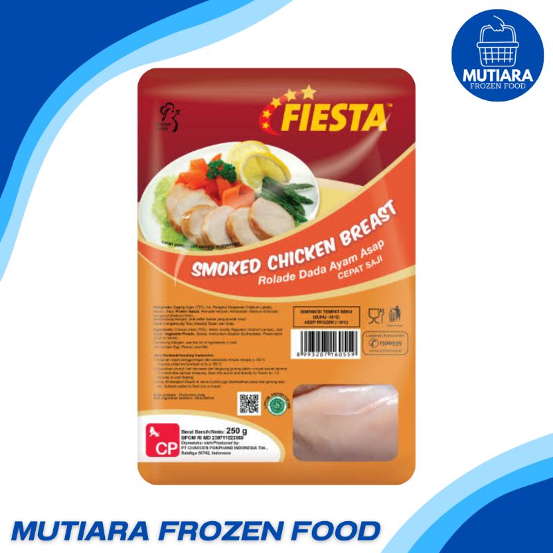 

FIESTA SMOKED CHICKEN BREAST 250gr