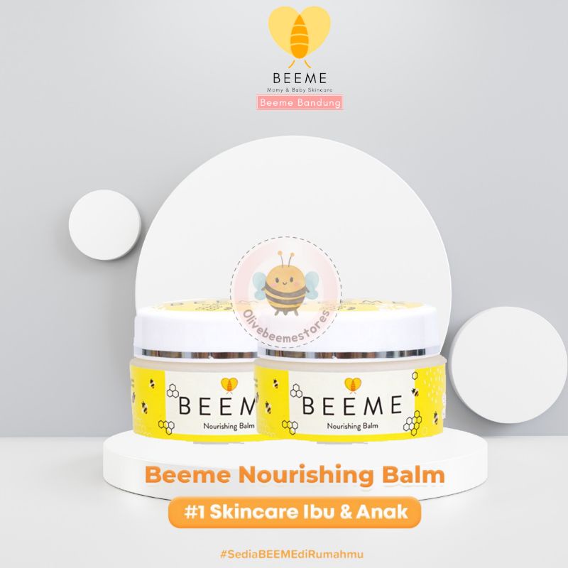 Beeme Nourishing Balm 2pcs | SKINCARE IBU DAN ANAK