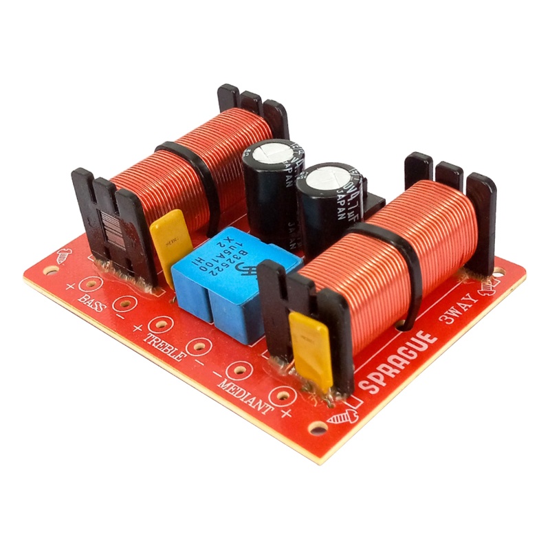 Bt Papan Penyekat Frekuensi Speaker Crossover Filters Module Board Untuk Perbaikan DIY