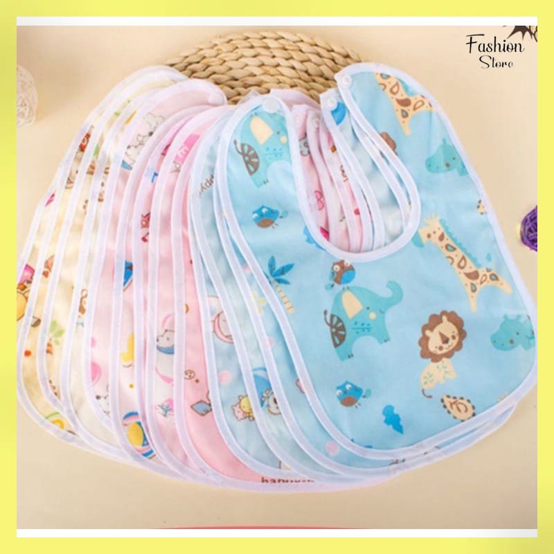 FS Celemek Bayi / Slaber Bayi / Celemek Makan Bayi / Slabber Bayi / Handuk Liur Bayi