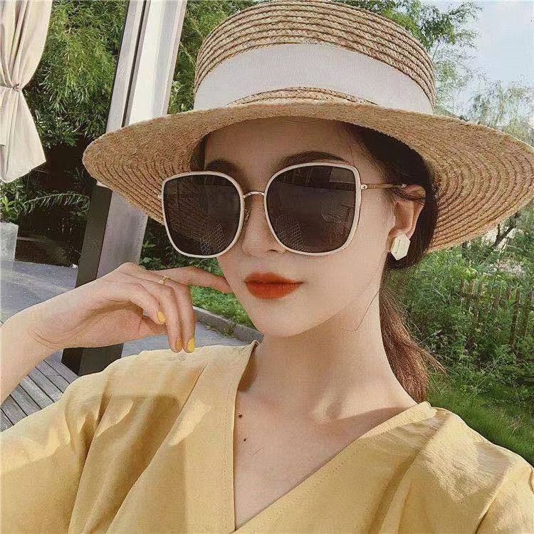 FAB Kacamata hitam korean fashion Wanita Optik Antiradiasi Dengan Fashion Sunglasses Eyewear