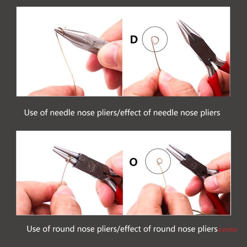 Tang Pemotong Rantai Hidung Bulat Untuk Membuat Perhiasan