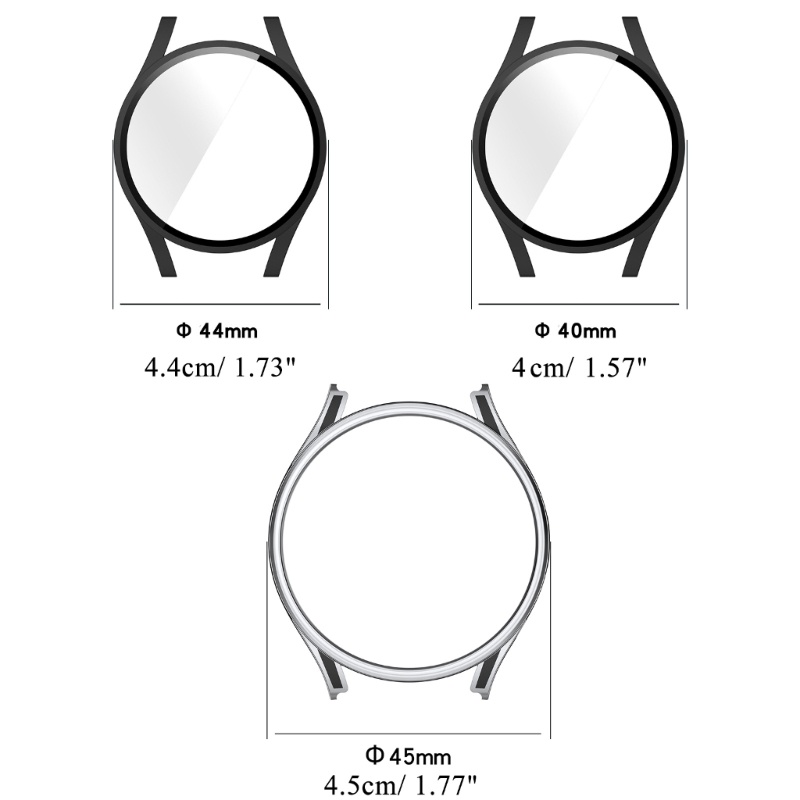 Cre Casing Pelindung Bumper Anti Gores Untuk Watch5 / Watch4 / Pro