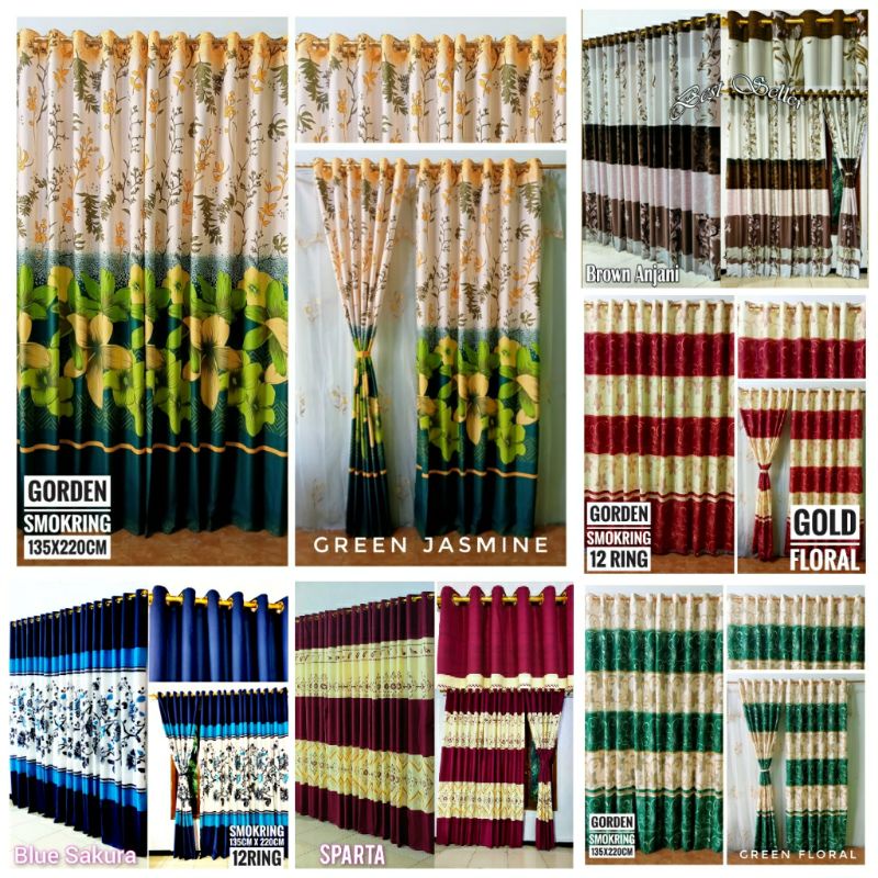 Gorden Smokring 12Ring Ukuran 135x220 MOTIF