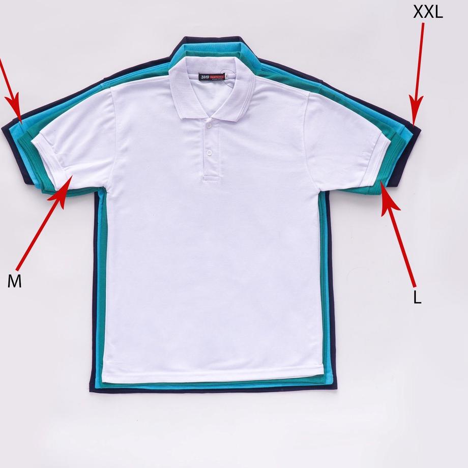 Harga Termuraah Kaos Polo Polos Kerah Lengan Pendek /  Kaos Berkerah Polos Kerah Lengan Pendek / Kao