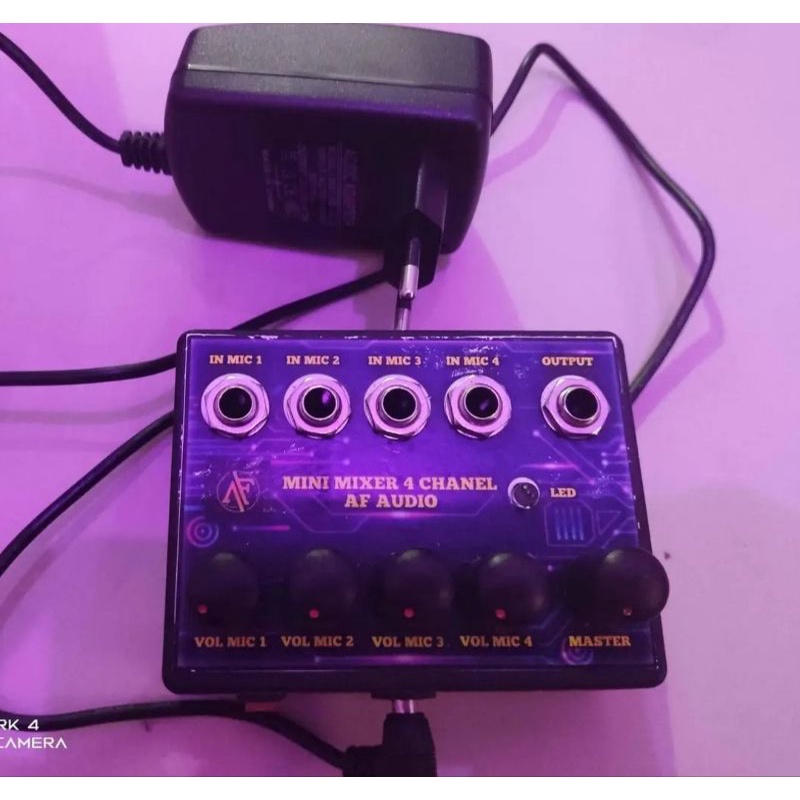 mixer 4 channel custom