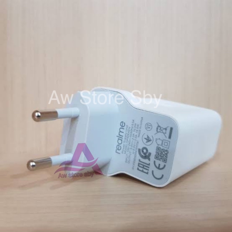 Adaptor Kepala Charger Original Realme 18W Fast Charging Realme 7i/ 8i/ C17/C25/C30/C31/C35/ Narzo 20/ 30A/50A