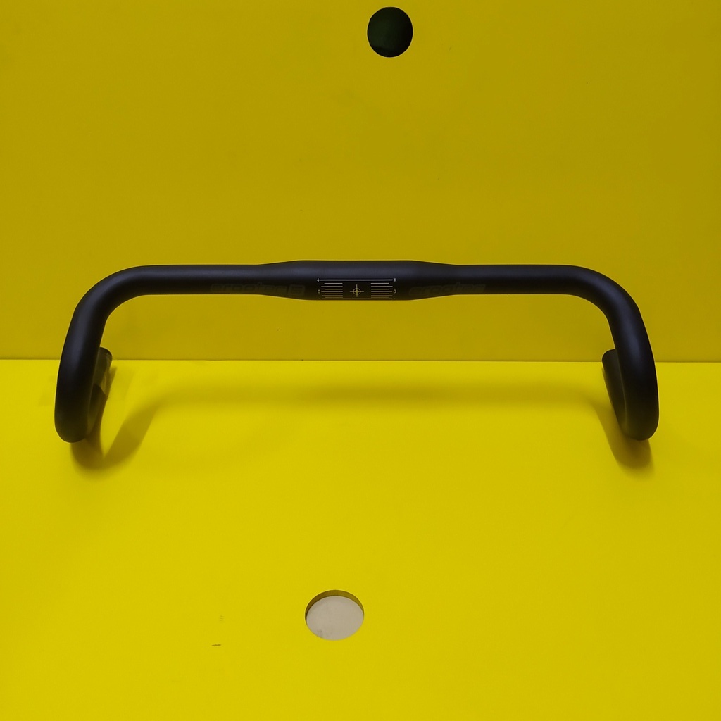 Dropbar stang sepeda gravel ergotec 5 ukuran 31.8 panjang 500mm alloy