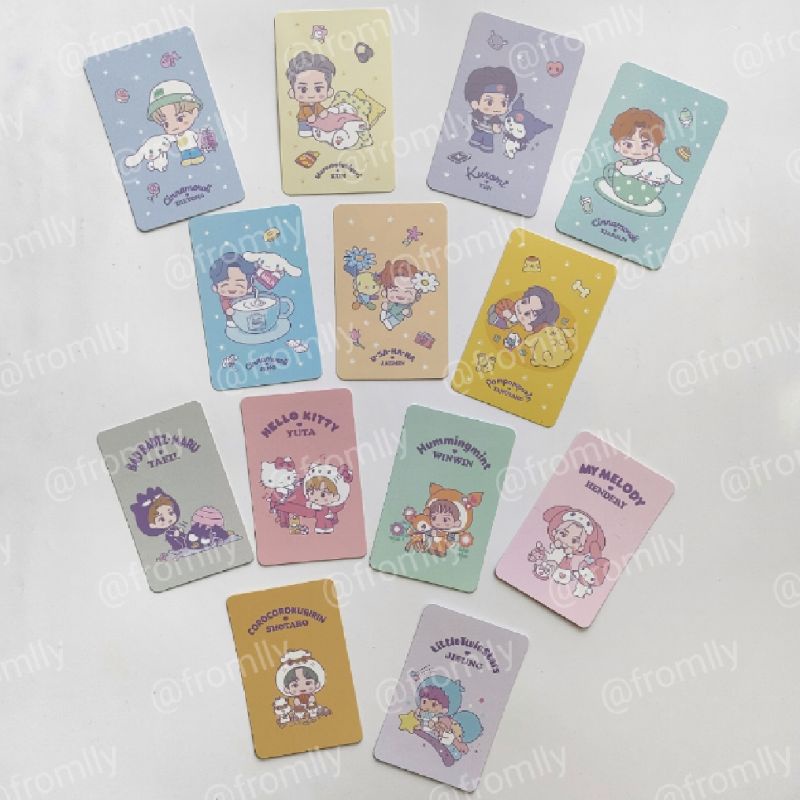 [READY] NCT Sanrio Trading Card Photocard A / B PC Konsep Taeil Johnny Taeyong Yuta Kun Doyoung Ten 