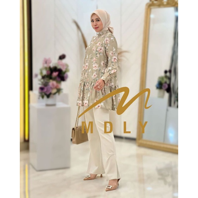 Kemeja Atasan Wanita OOTD Original  Kylie Tunik By Mdly 3080