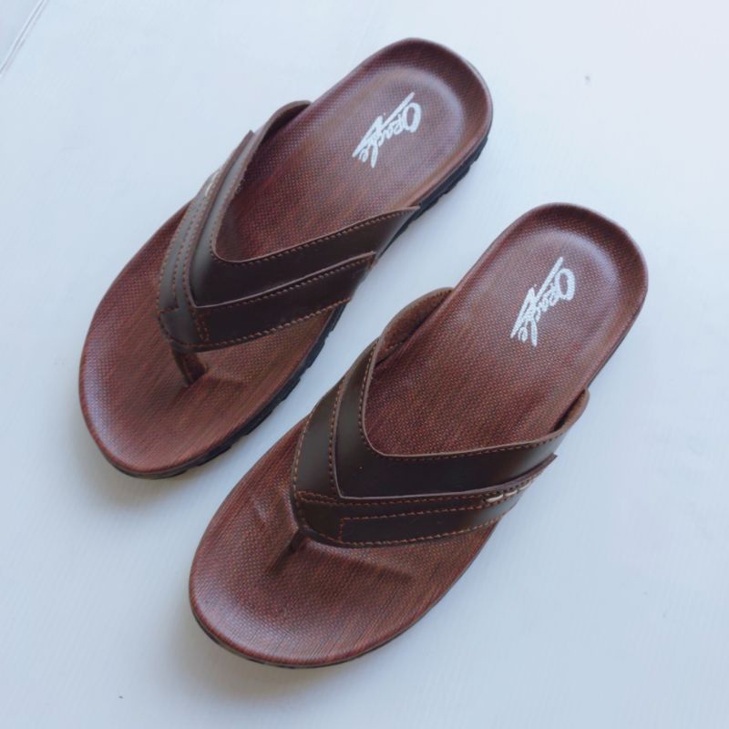 Sandal Jepit Pria Bahan Kulit Kuat (Jemmy)