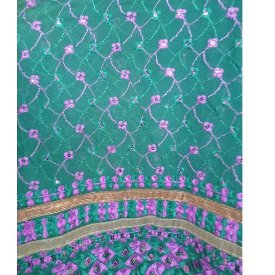 KAIN SARI INDIA / BAHAN SARI INDIA / BAHAN BAJU INDIA / BAHAN SARI INDIA HARGA PER SETENGAH METER =5