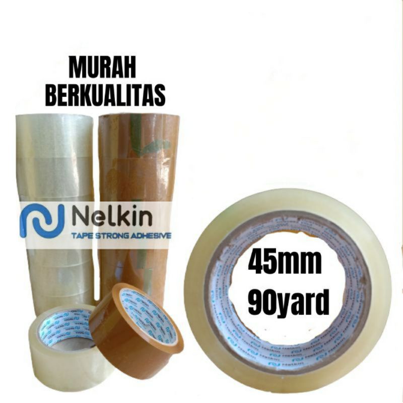 

LAKBAN BENING | SOLASI BENING | LAKBAN BENING 45mm x 90 yard 1 Slop ( 6 pics)