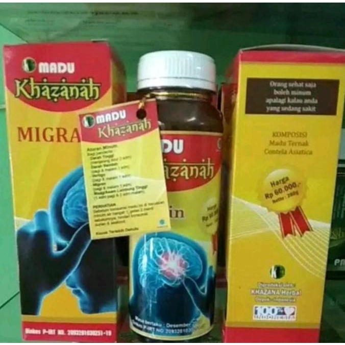 

BIG SALE MADU MIGRAIN KHAZANAH HERBAL STOK TERBATAS