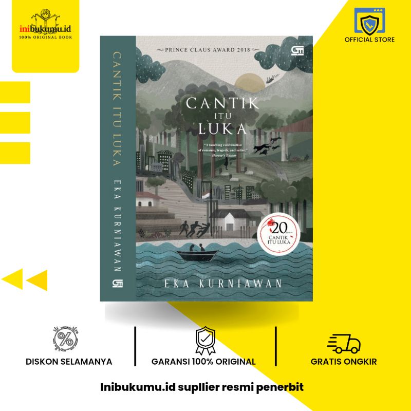 Cantik Itu Luka (edisi 20 Tahun) Hard Cover