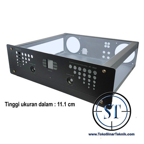 Wtb006 Box Power Amplifier M-300 Box Amply M300 Audio Casing Amplifier Bell Terbaru