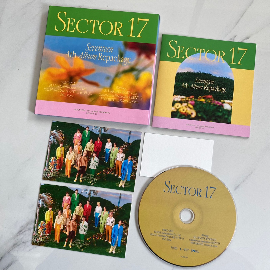 ALBUM ONLY SEVENTEEN SECTOR 17 SECTOR17 COMPACT VER