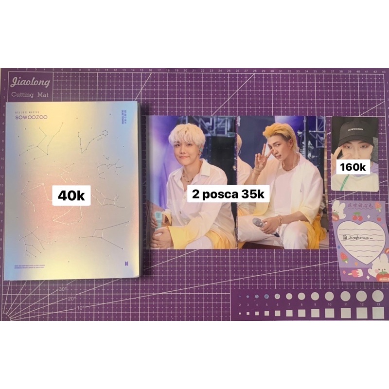 [Ready] PC Postcard Bluray Muster Sowoozoo RM Namjoon Jhope