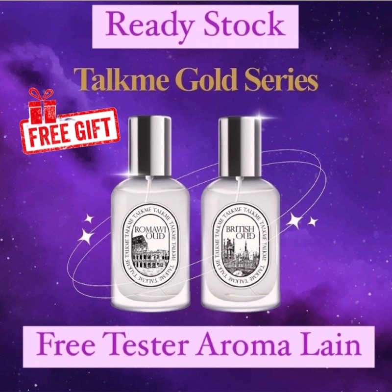 Talkme Parfum Gold Series READY AROMA BARU