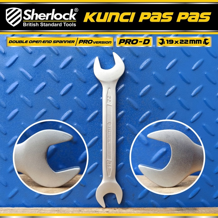 Kunci Pas Pas uk. 19 x 22 mm Original Sherlock (Pro-D Series) (1 pcs)