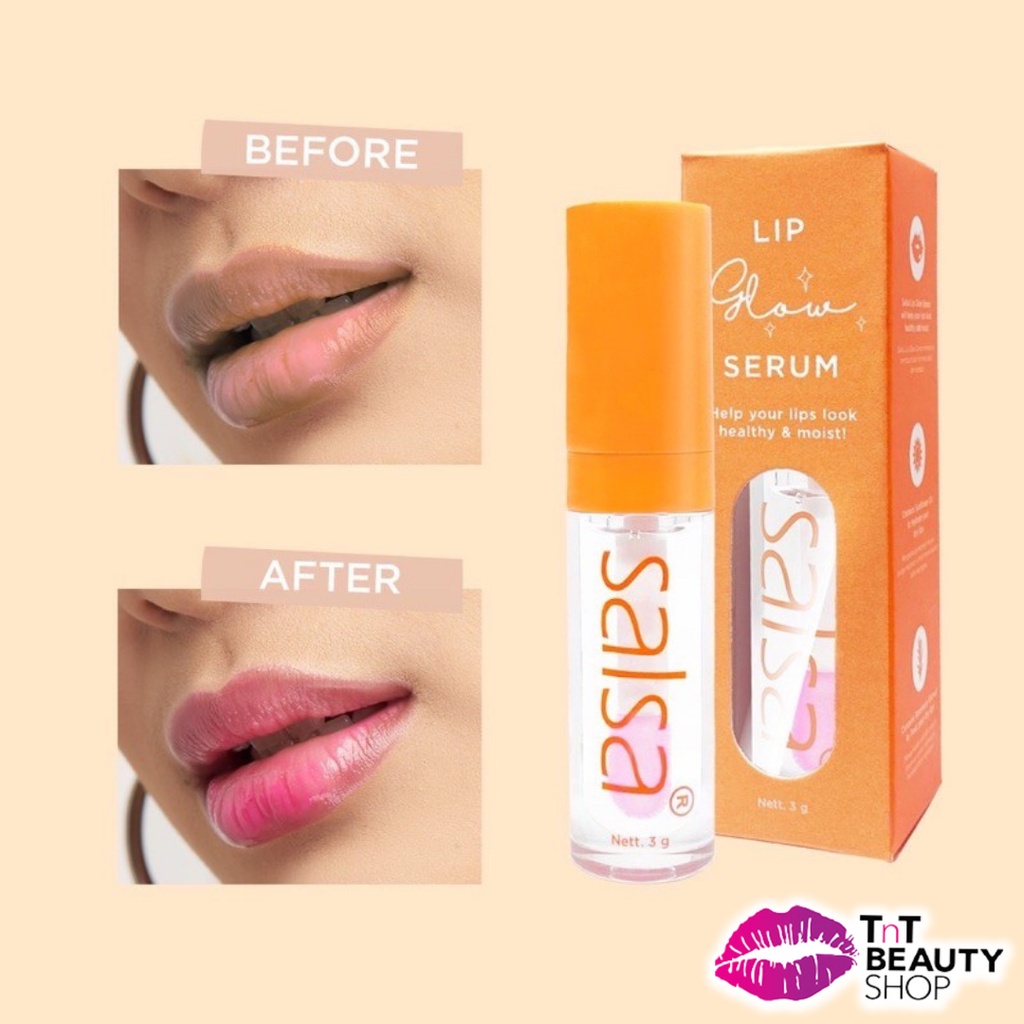 SALSA Lip Glow Serum  Bibir 3gr | Instan Color Changing | Bibir Sehat Bibir Lembab