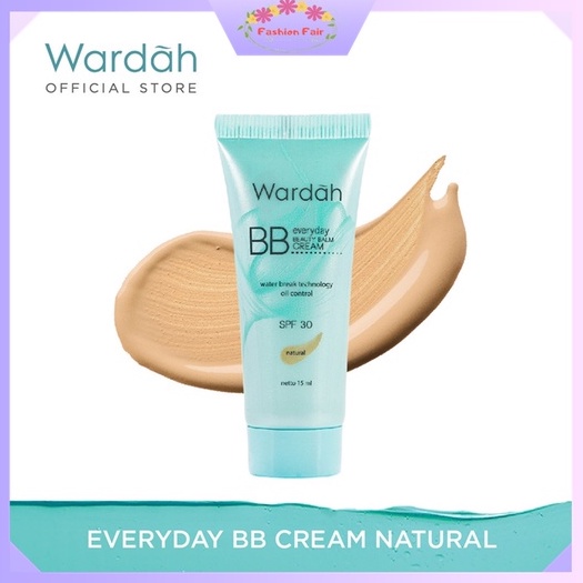 Fashion Fair - Wardah Everyday BB Cream SPF 30 | 15 ml | 30 ml