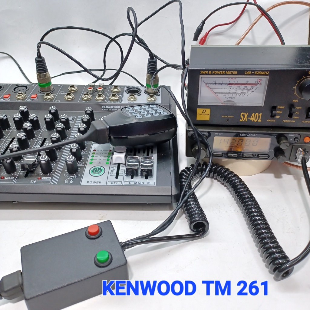 Banana Sport Ptt Box Soundcard Untuk Rig Kenwood Tm-261A