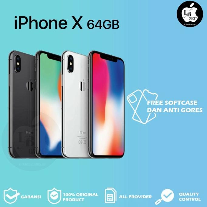 [ Hp Bekas / Second ] Iphone X (Ten) 64Gb Second Like New - Handphone Bekas / Second