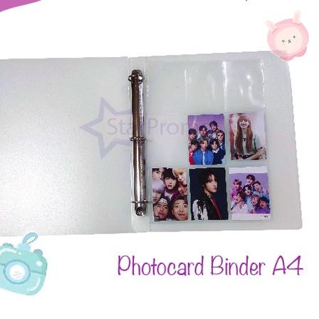 

Model Baruリ Sleeve 9 Pocket Binder Album Kartu KPOP A4 . . . . .