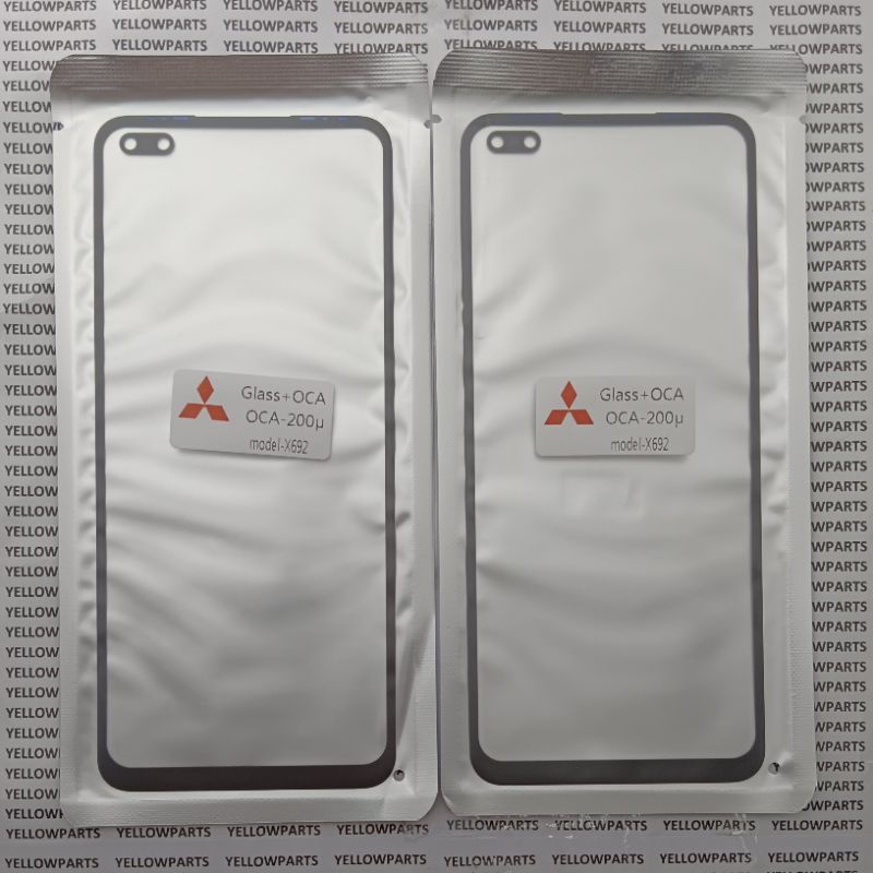 KACA GLASS LCD PLUS LEM OCA INFINIX NOTE 8 X692 ORIGINAL