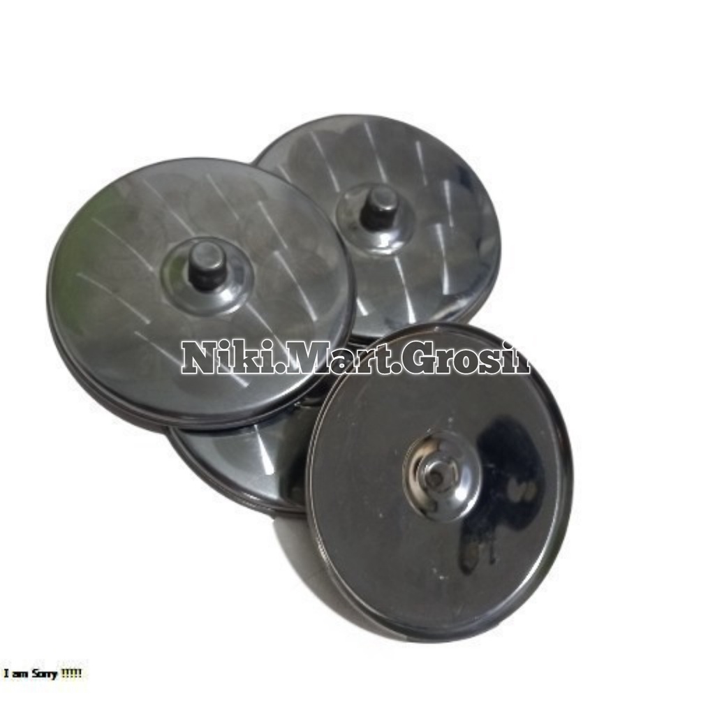 (K) Tutup Gelas Cangkir Mug Stainless Steel Kecil