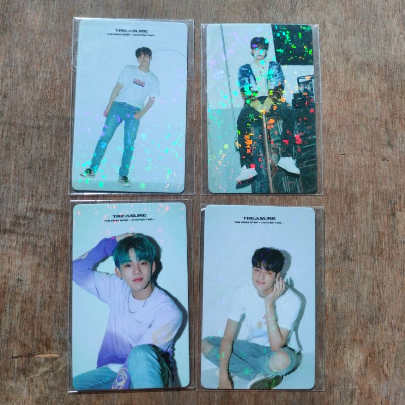 SHARING PC PHOTOCARD TREASURE JUNKYU HARUTO HYUNSUK MUSICART MUART CHAPTER 2 3 TWO THREE