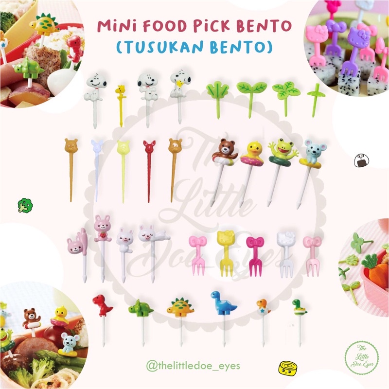 Bento’s Mini Food Pick (Tusukan Bento)