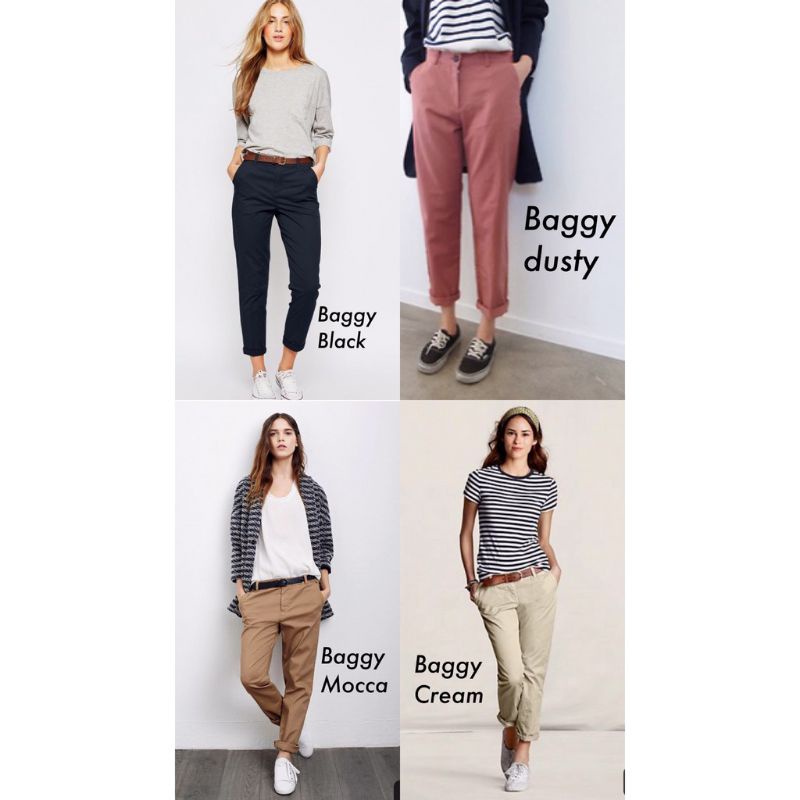 celana bagy pants (M,L,XL) /celana kerja/celana chinos