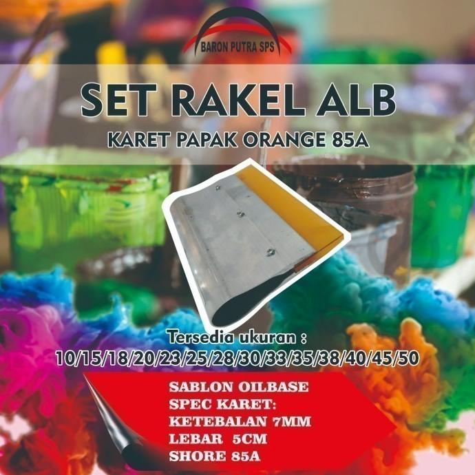 

:>:>:>:>] SET RAKEL ALB KARET PAPAK ORANGE 85A 50 CM