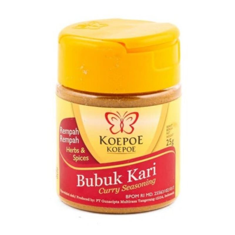 koepoe koepoe bumbu kari bubuk 25gr