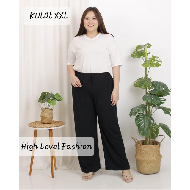 Celana kulot wanita XXL (jumbo)