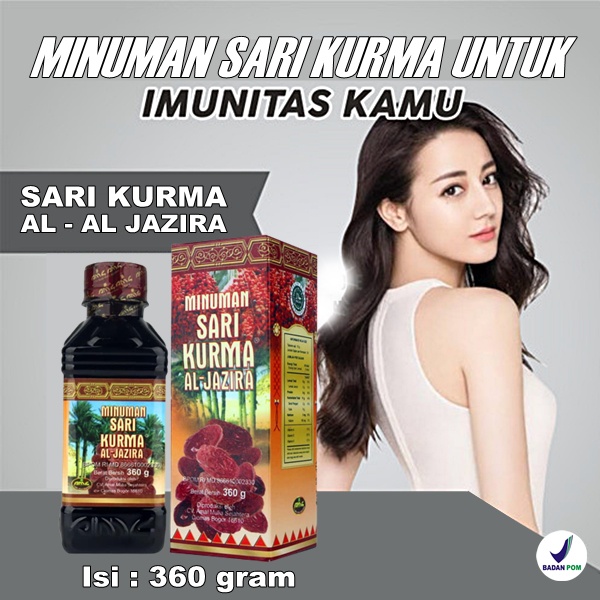

sari kurma AL JAZIRA aljazira obat demam dbd thypus trombosit booster