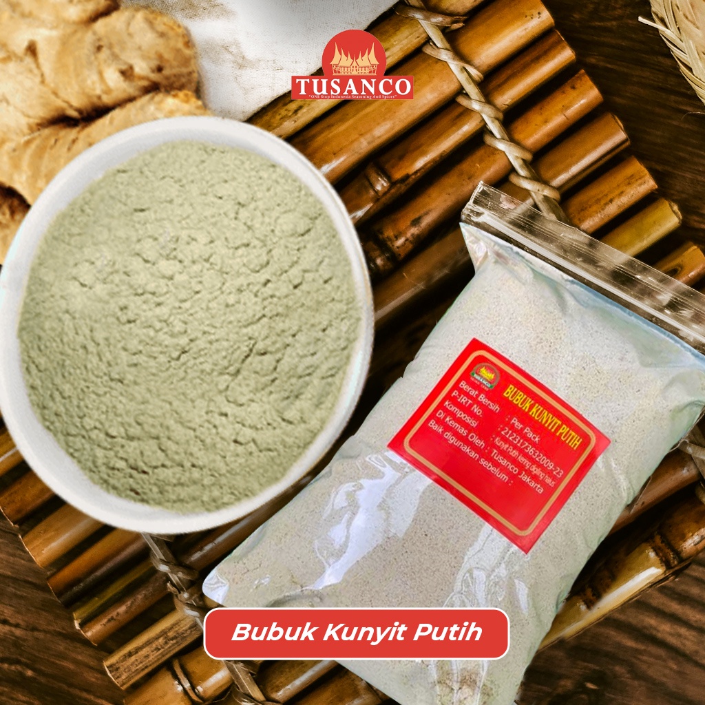 

Kunyit Putih Bubuk 500 gram Tusanco