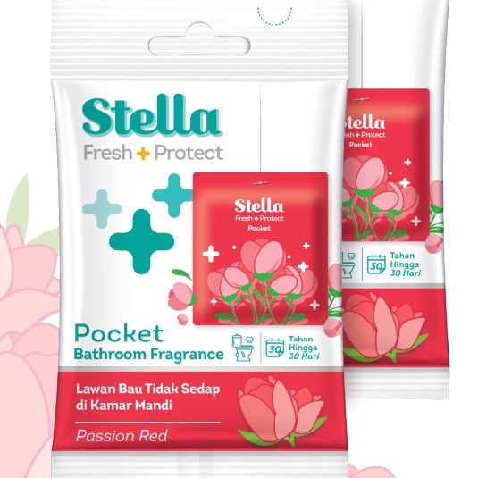 STELLA POCKET BATHROOM 10gr - Pengharum Kamar Mandi