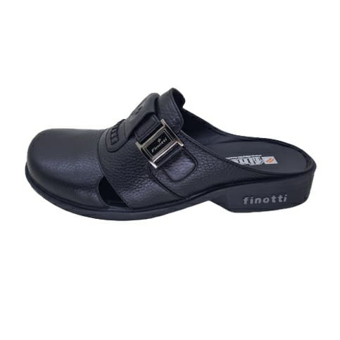 Finotti B 511 Sepatu Sandal Pria Premium Kulit Asli Original Sepatu Sandal Cowok Selop Bakpao Bustong Kekinian Kantor Trendy