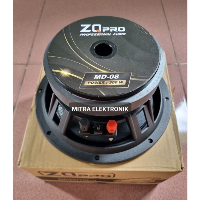 Speaker 8 inch balap ZQpro 8 inch MD-08 300w Middle 8 inch ZQ pro 8 inch  MD 08 VC 2,5 Inch