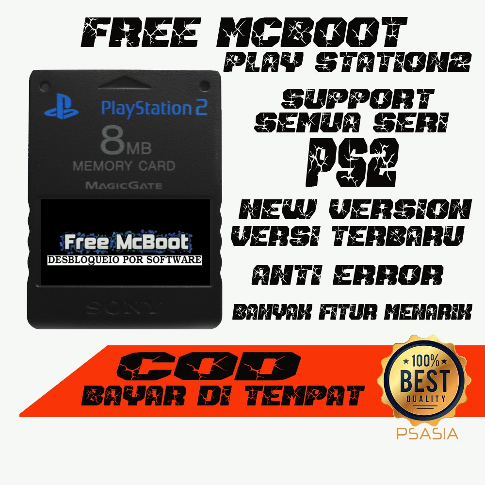 Mc Boot ps2 - Memory Card PS2 Free Mc Boot Memori ps2 Play Station 2