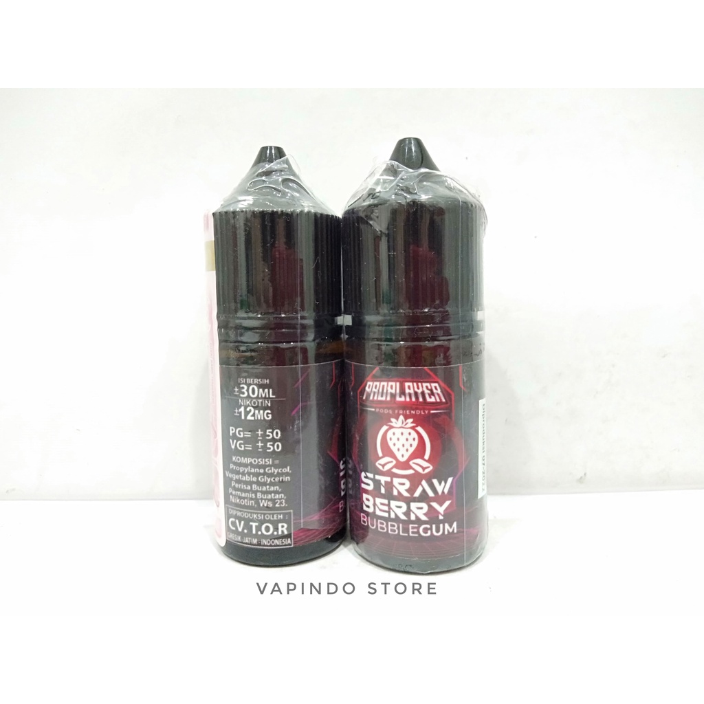 PODS FRIENDLY PROPLAYER STRAWBERRY BUBBLEGUM 30ML PRO PLAYER SALT NIC